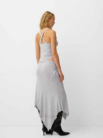 Bershka Top w kolorze szary
