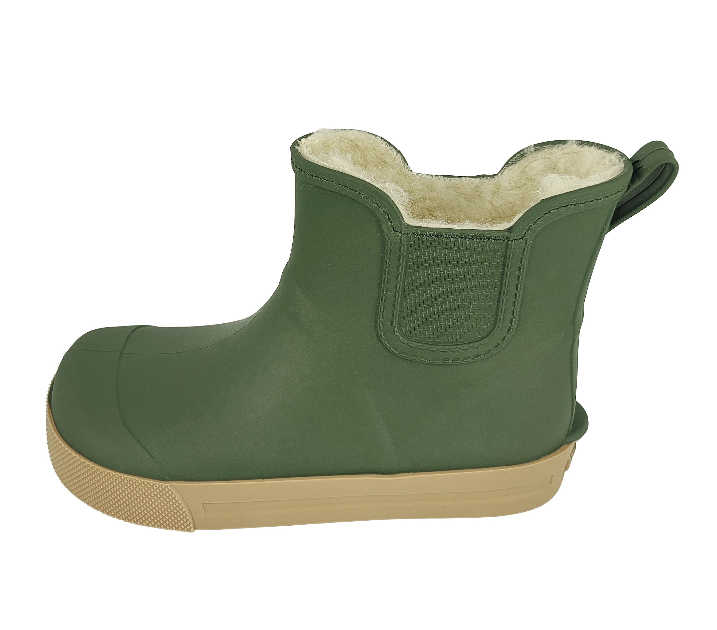 BECK - Botas de lluvia en verde: frente