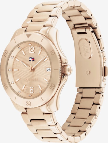 TOMMY HILFIGER - Reloj analógico en oro: frente