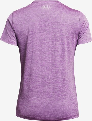 UNDER ARMOUR Functioneel shirt 'Tech' in Lila