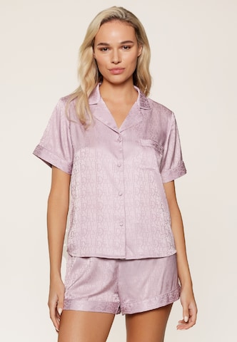 LingaDore - Calções de pijama em roxo: frente