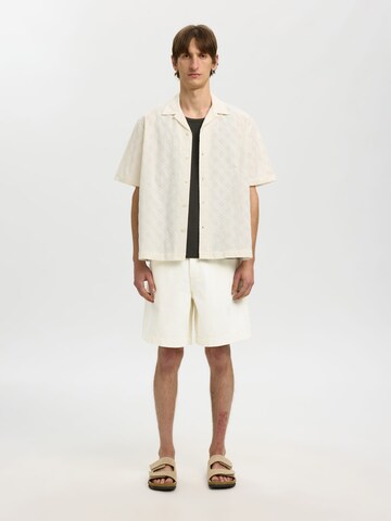 Loosefit Jeans di SELECTED in beige