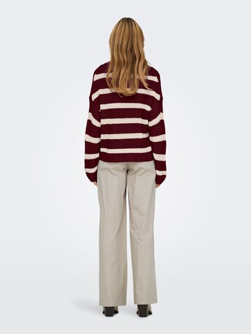 Pull-over 'JDYJUSTY' JDY en rouge