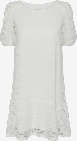 PIECES Платье 'LACE' в Белый: спереди