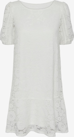 PIECES - Vestido 'LACE' en blanco: frente