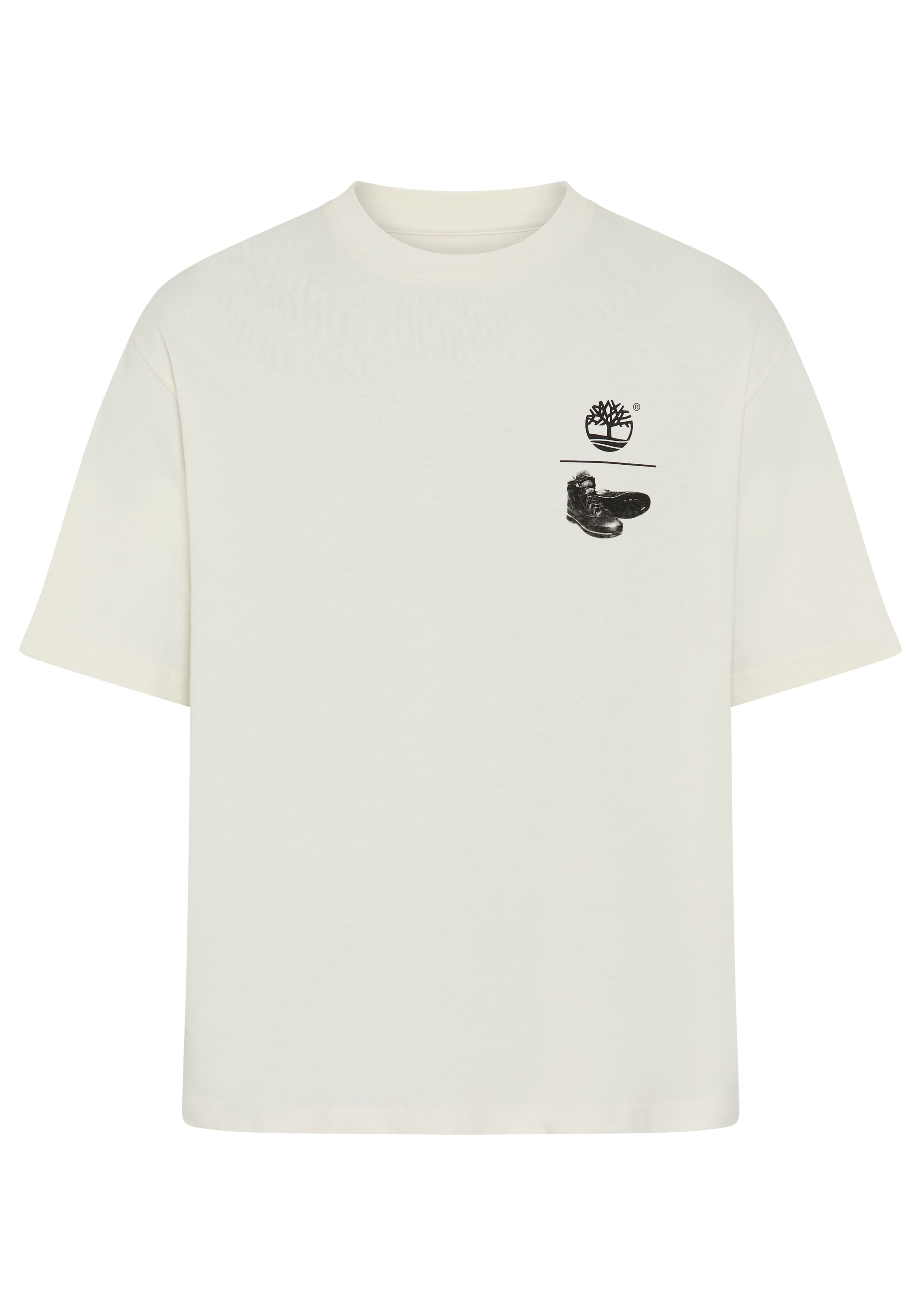 TIMBERLAND Shirt in Weiß: Vorderseite