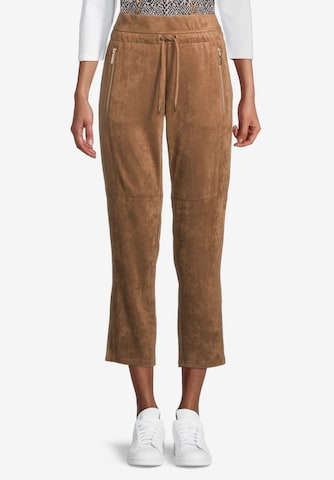 Betty Barclay Regular Pants in Brown: front