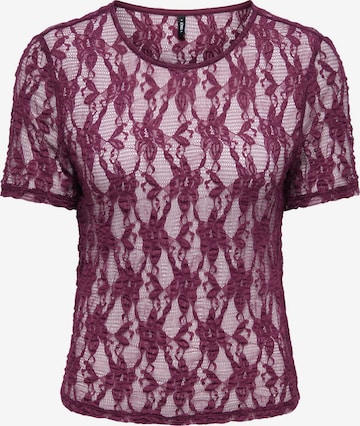 ONLY Shirt in Rot: Vorderseite
