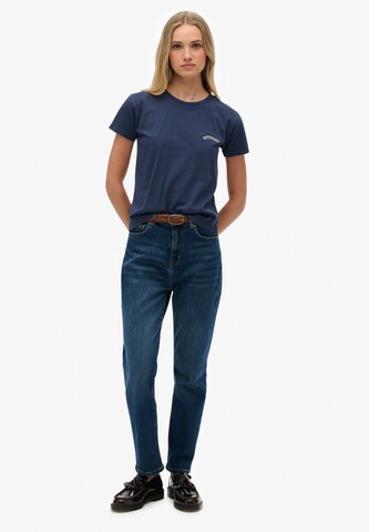 T-shirt 'Essential' Superdry en bleu
