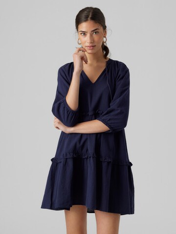 VERO MODA Tuniek 'LINE' in Blauw: voorkant