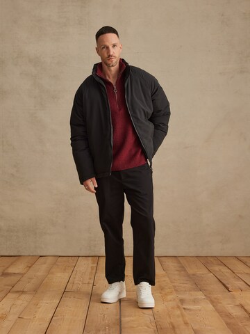 DAN FOX APPAREL Between-season jacket 'Onur' in Black