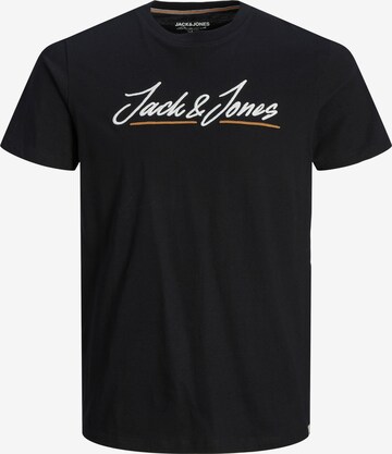 JACK & JONES - Camiseta 'Tons Upscale' en negro: frente