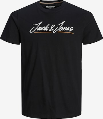JACK & JONES T-Shirt in Schwarz: front