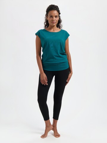 Urban Goddess Yoga & Activewear Sporttop 'Asana Yoga and Pilates' in Grün