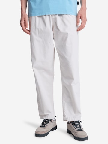 Loosefit Pantalon 'The Pipe Beach' QUIKSILVER en blanc : devant