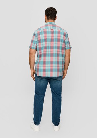 s.Oliver Red Label Big & Tall Slim fit Koszula w kolorze zielony