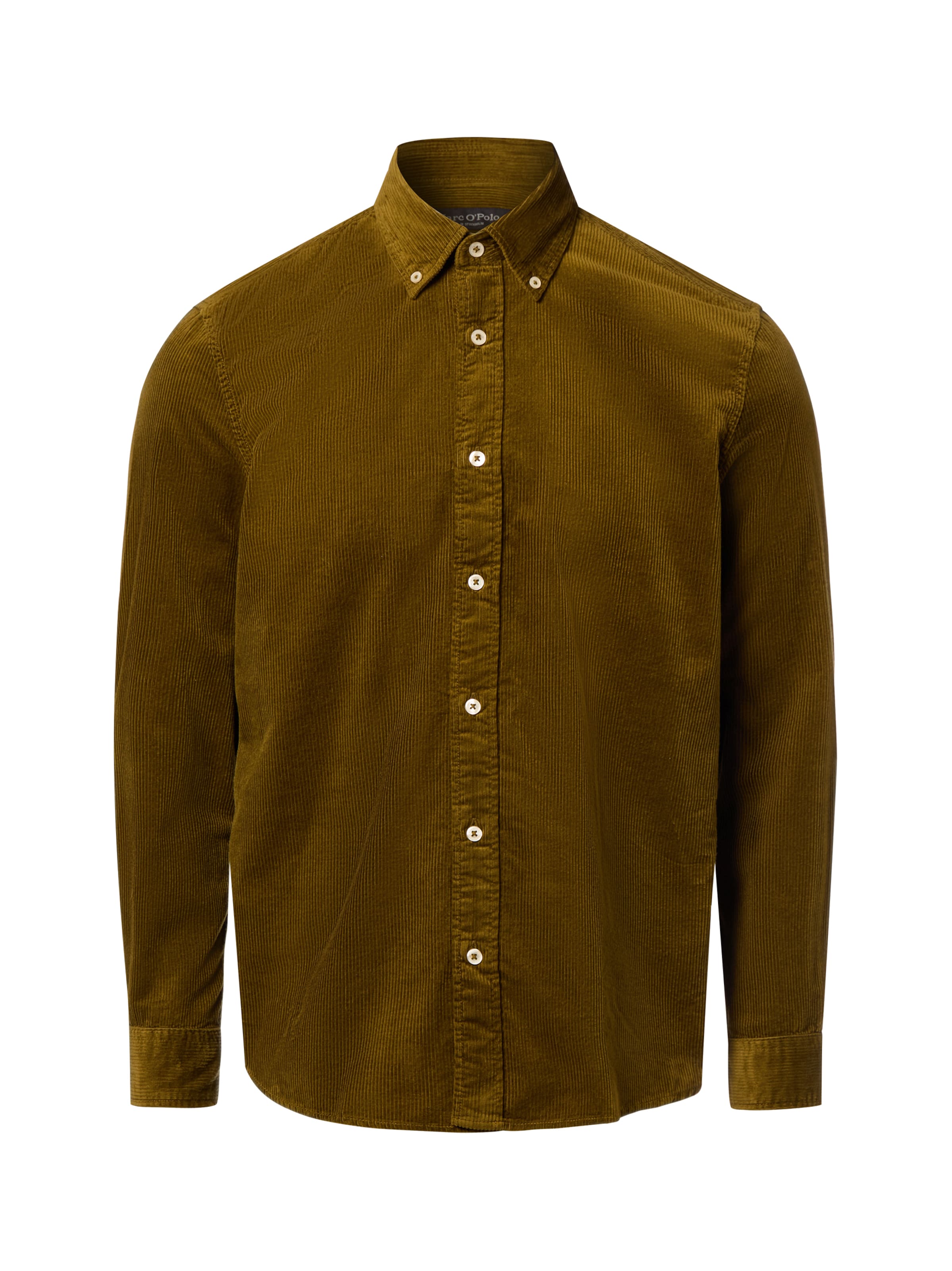 Marc O'Polo Regular Fit Hemd in Grün: Vorderseite