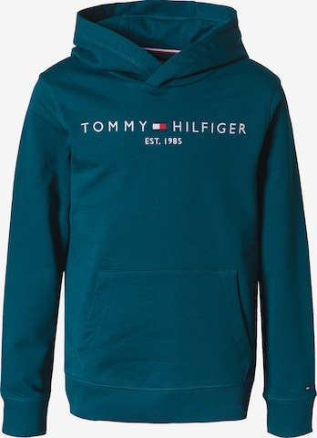 TOMMY HILFIGER Sweatshirt 'Essential' i blå: framsida
