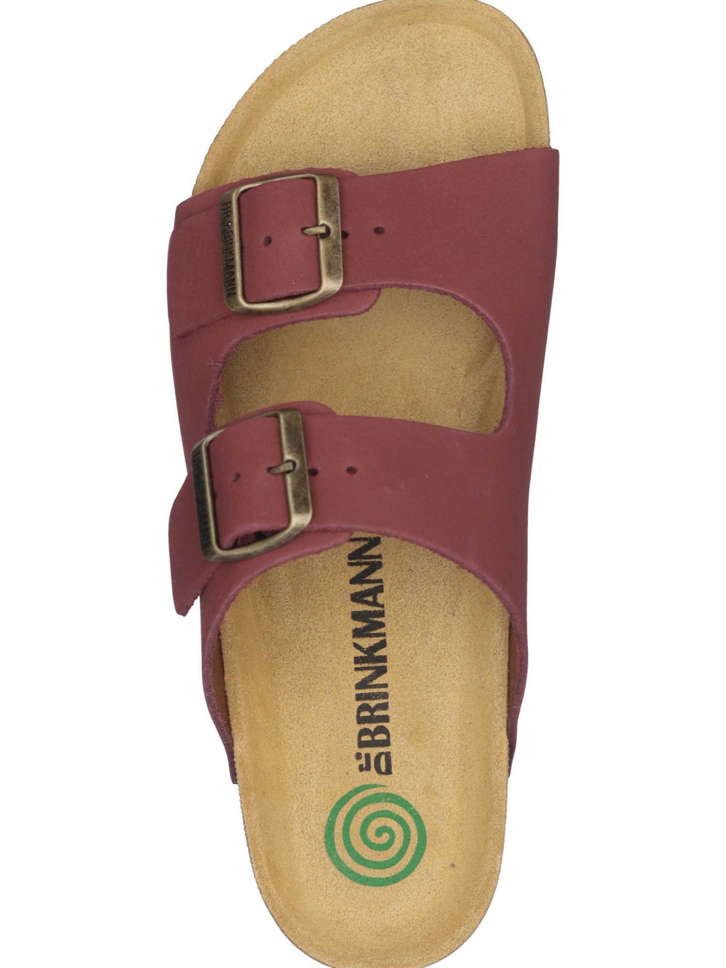 DR. BRINKMANN Mules 'BONILLO' in Red