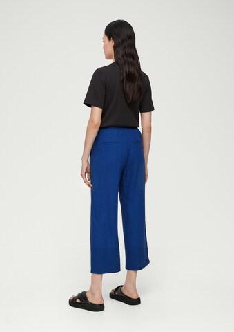 s.Oliver Wide Leg Hose in Blau