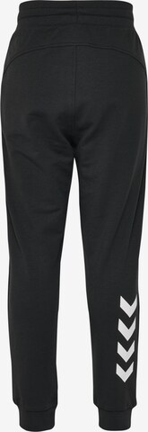 Effilé Pantalon 'Pless' Hummel en noir