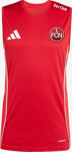 ADIDAS PERFORMANCE Tehnička sportska majica u crvena / bijela, Pregled proizvoda