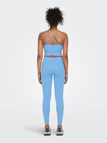 ONLY PLAY Skinny Sporthose in Blau