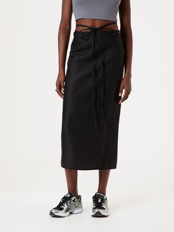 Rebirth Studios Skirt 'Holiday' in Black: front