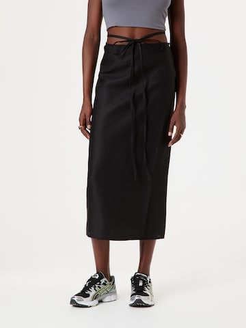 Rebirth Studios Skirt 'Holiday' in Black: front