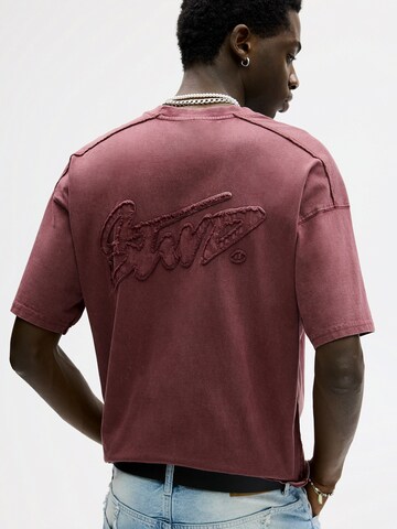 T-Shirt Pull&Bear en rouge