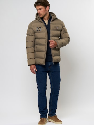 VINSON Zimní bunda 'Vance' – hnědá