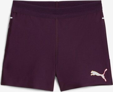 Skinny Pantalon de sport 'RUN 3 ' PUMA en violet : devant