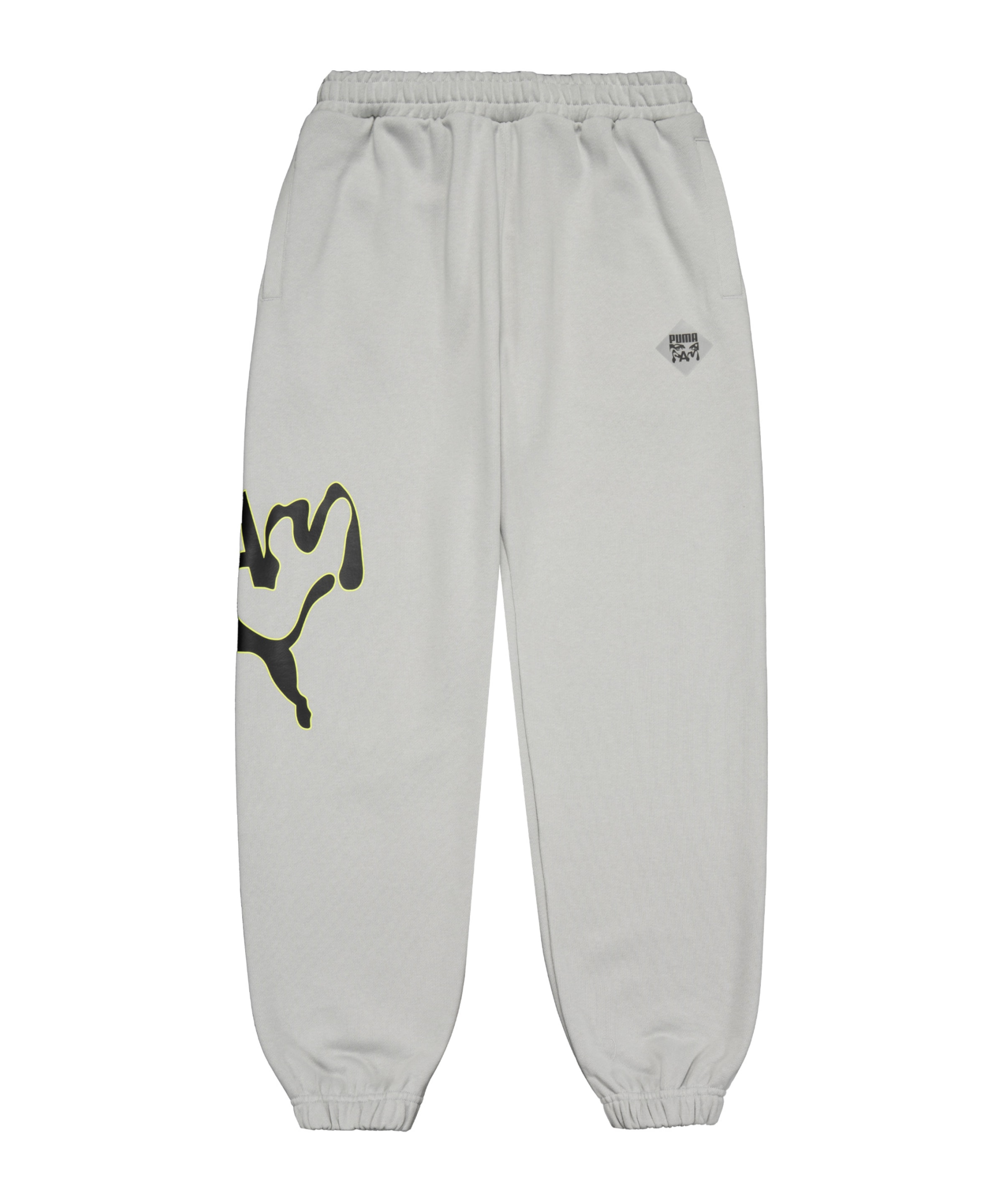 PUMA Regular Sporthose in Grau: Vorderseite