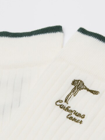 CALZEDONIA Socken 'Italian Style' in Weiß