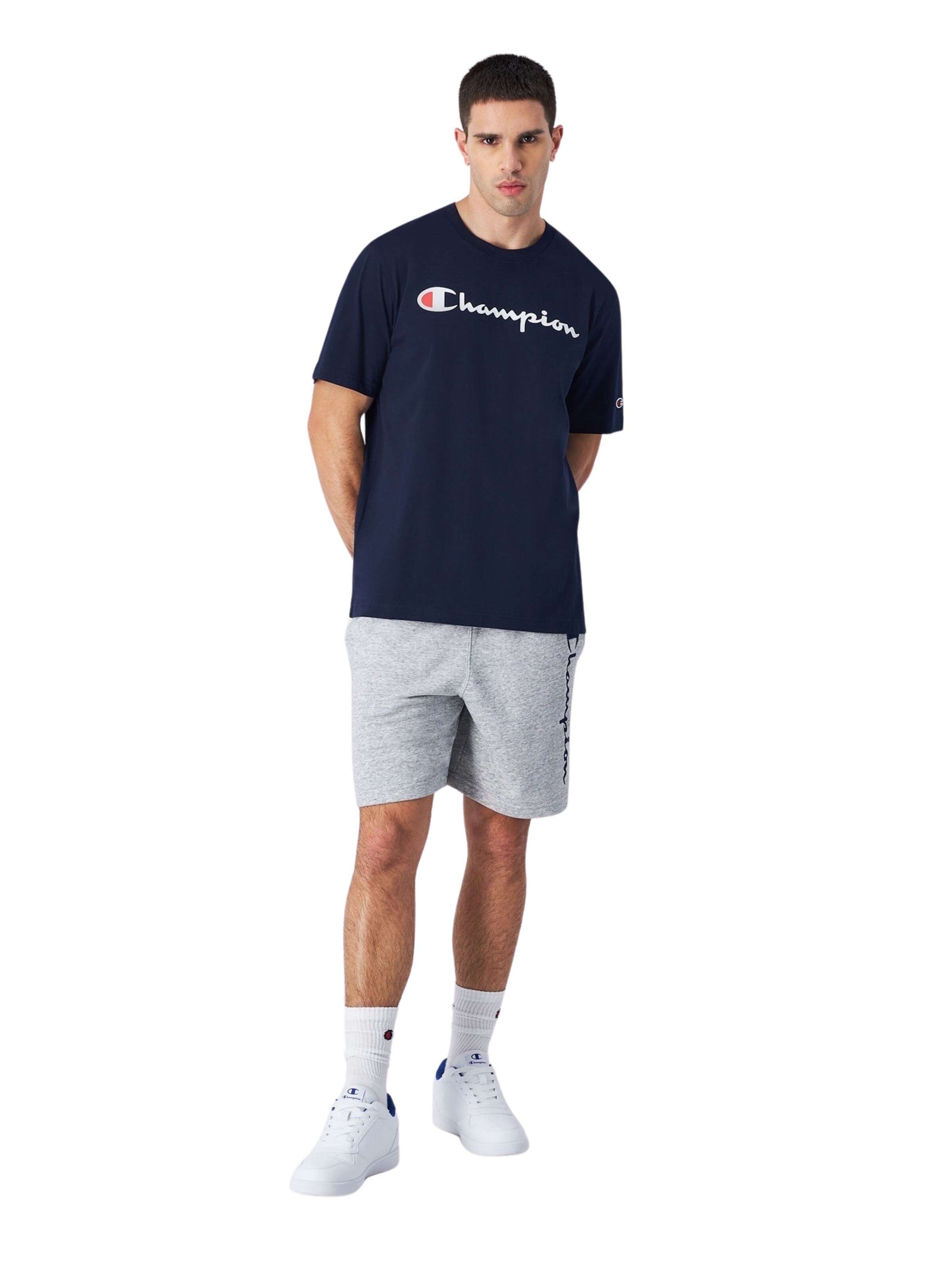T-Shirt Champion Authentic Athletic Apparel en bleu