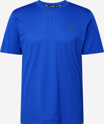 ADIDAS PERFORMANCE Sportshirt 'Hiit Engineered' in Blau: predná strana