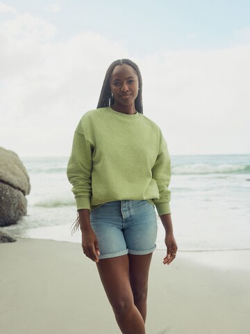 Next Sweatshirt i grøn: forside