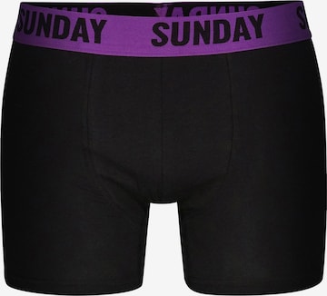 Happy Shorts Boxer shorts ' Monday Sunday ' in Black