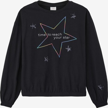 s.Oliver Sweatshirt in Schwarz: predná strana