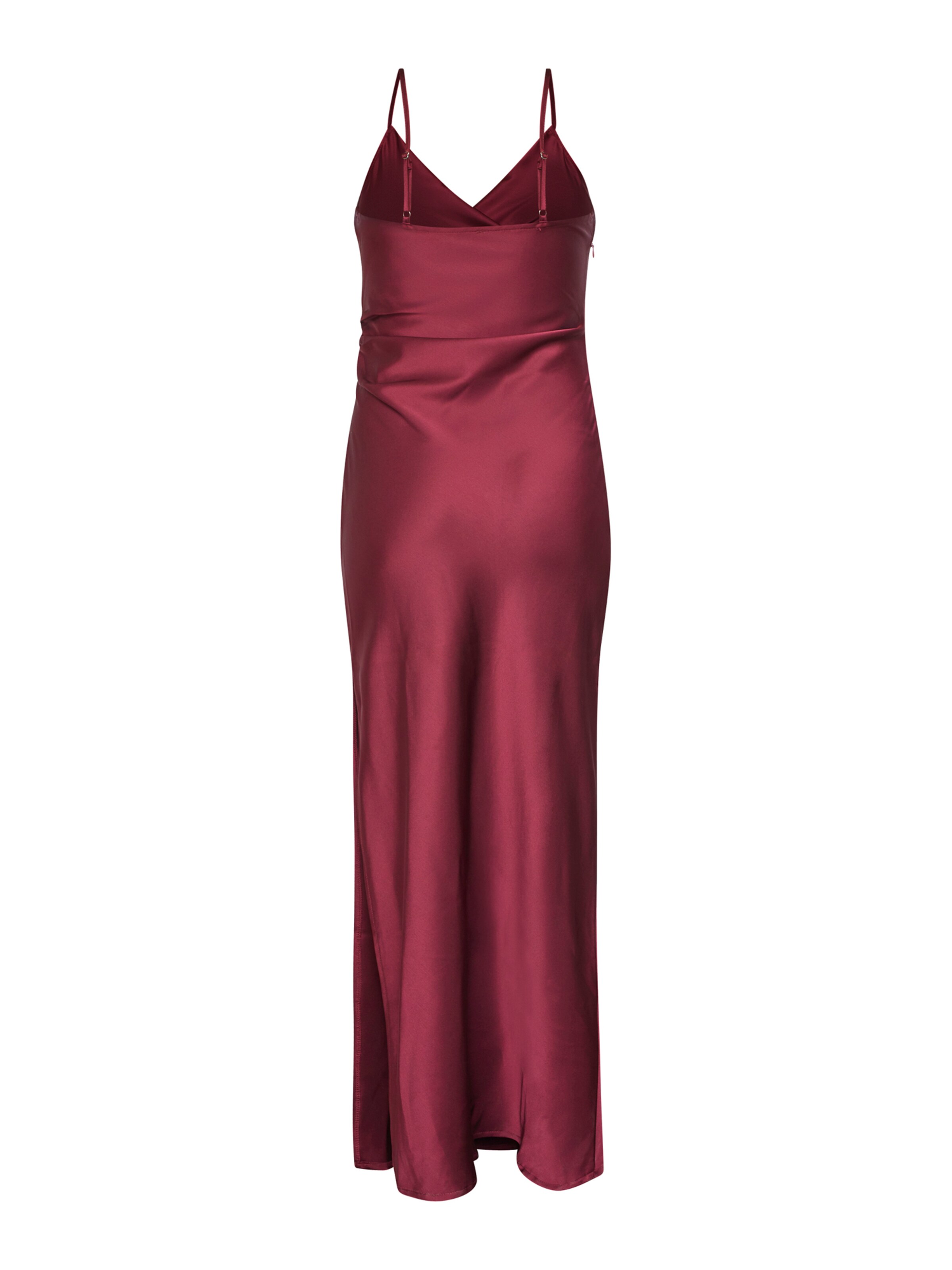 SISTERS POINT - Vestido de noche 'N.ERO' en rojo