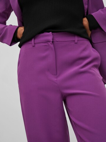 VILA Regular Pants in Purple