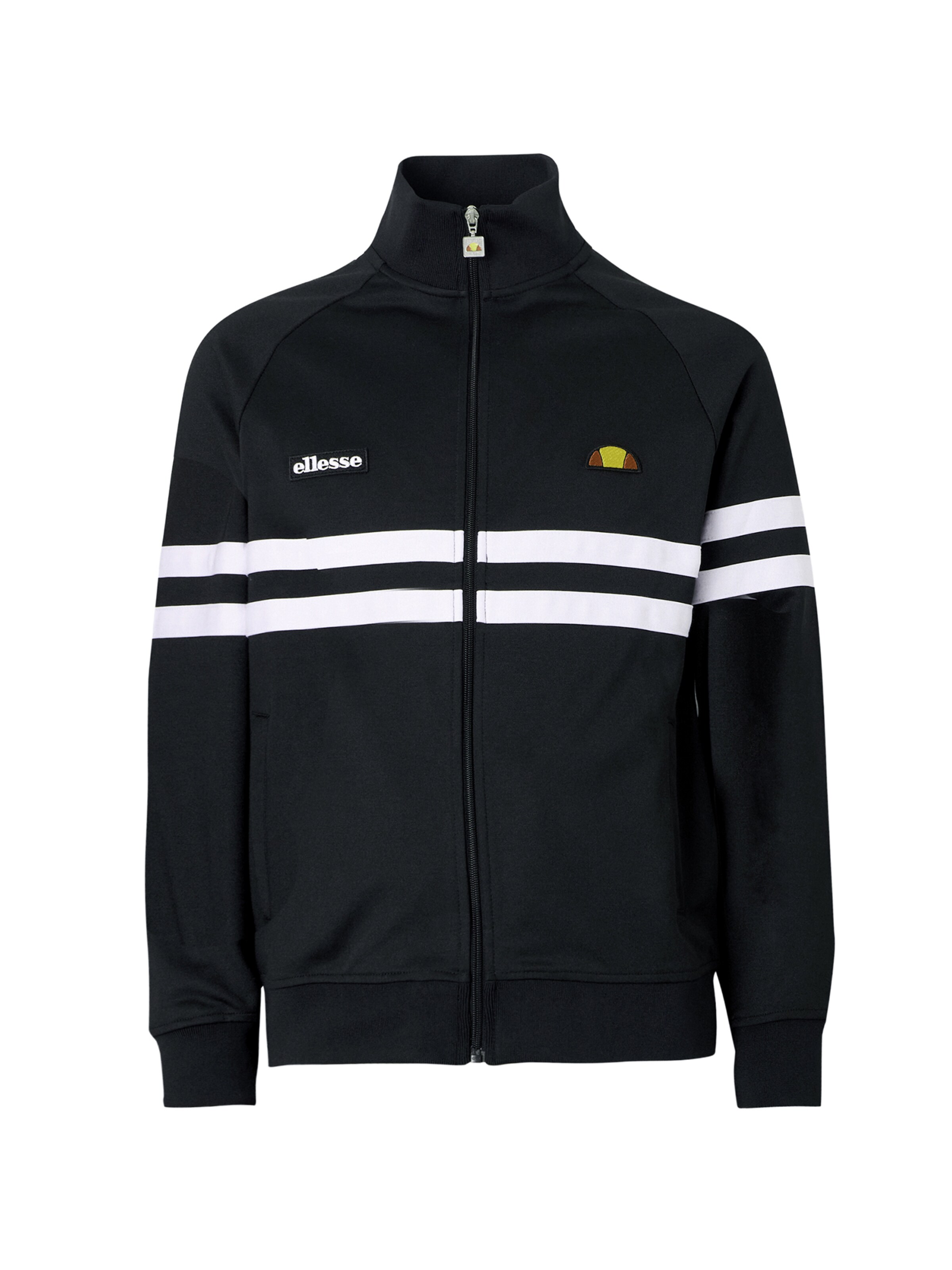 ELLESSE Sweatjacke 'Rimini' in Schwarz: Vorderseite