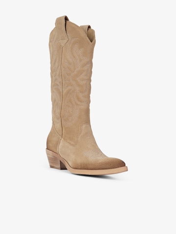 GISEL MOIRE Boots in Beige