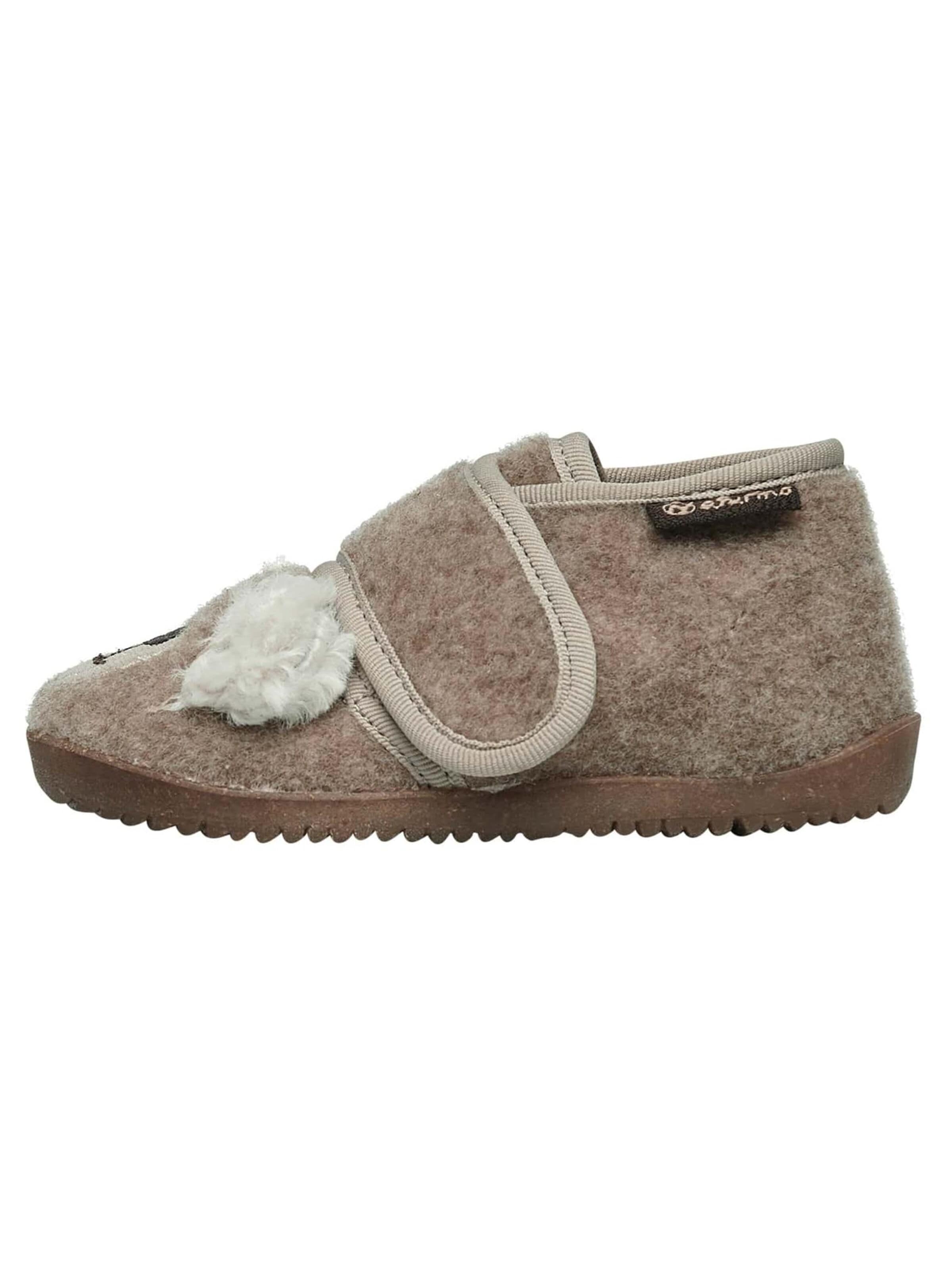NATURINO Slipper 'BIDAIM' in Beige