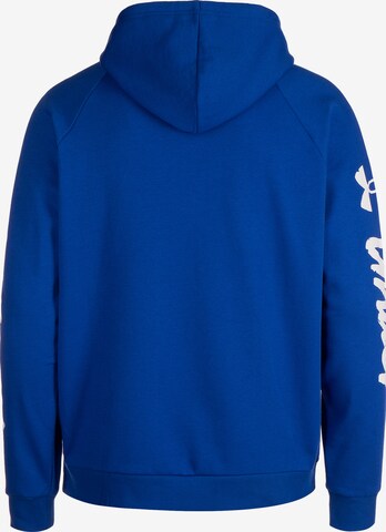 UNDER ARMOUR Athletic Sweatshirt 'Rival' in Blue