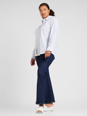 Tommy Hilfiger Curve Blouse in Blue