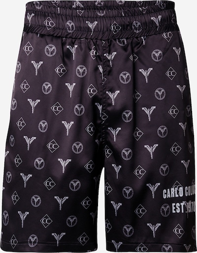 Carlo Colucci Housut 'Dobermann' värissä musta / valkoinen, Tuotenäkymä