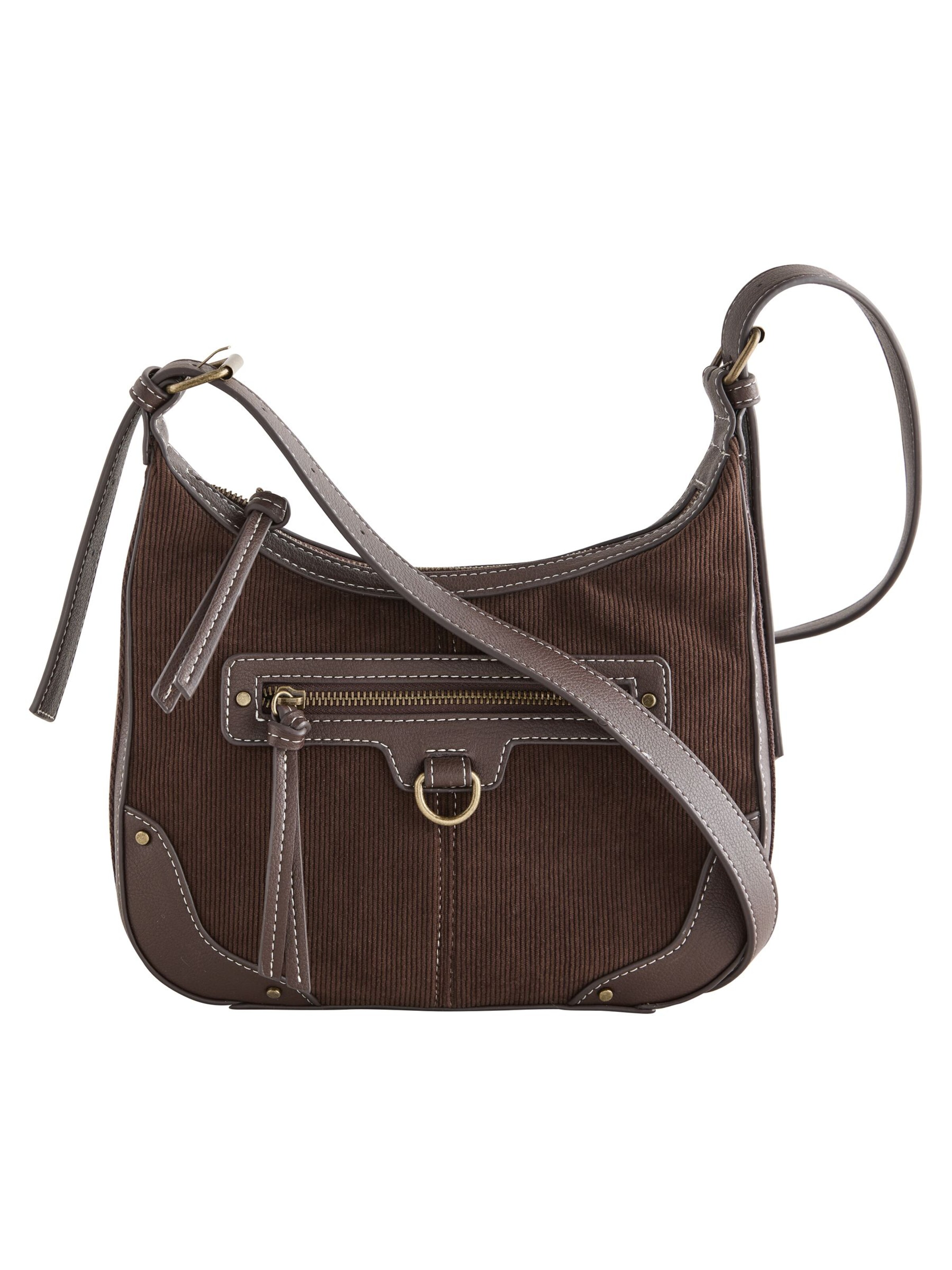 Next Torba za čez ramo | rjava barva