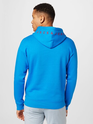 JACK & JONES Sweatshirt 'Star Roof' in Blau