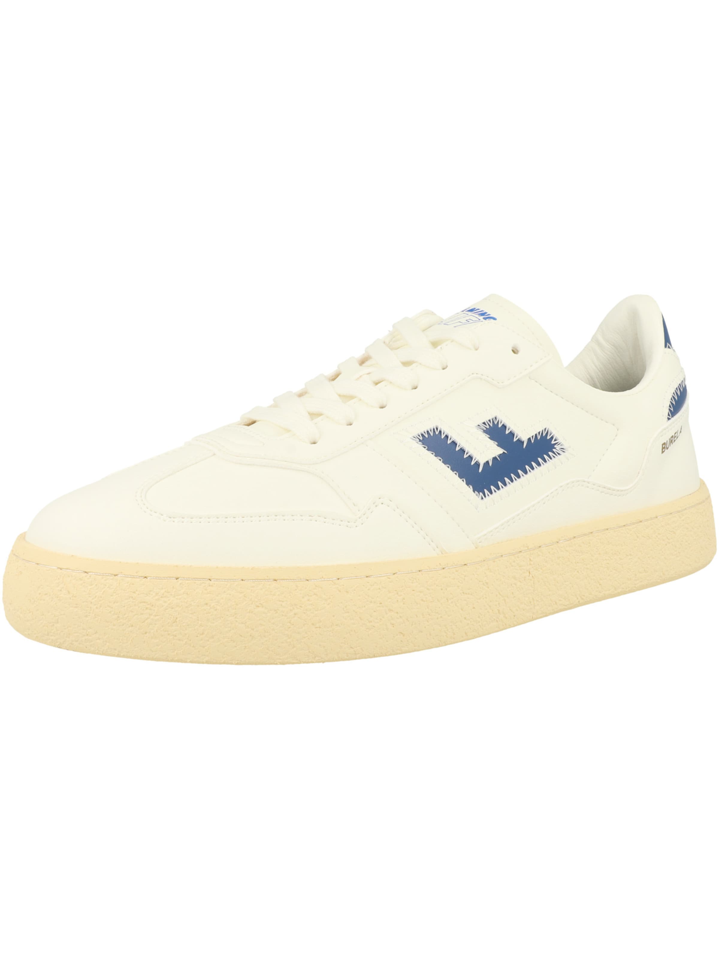 Flamingos Life Platform trainers ' Burela Bold ' in White: front
